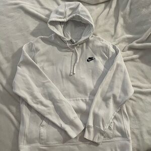 Nike Men's White Hoodie
